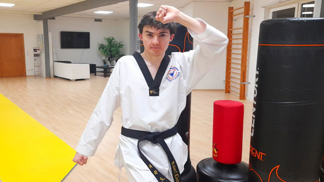Robert Klein  Taekwondo 1. Dan